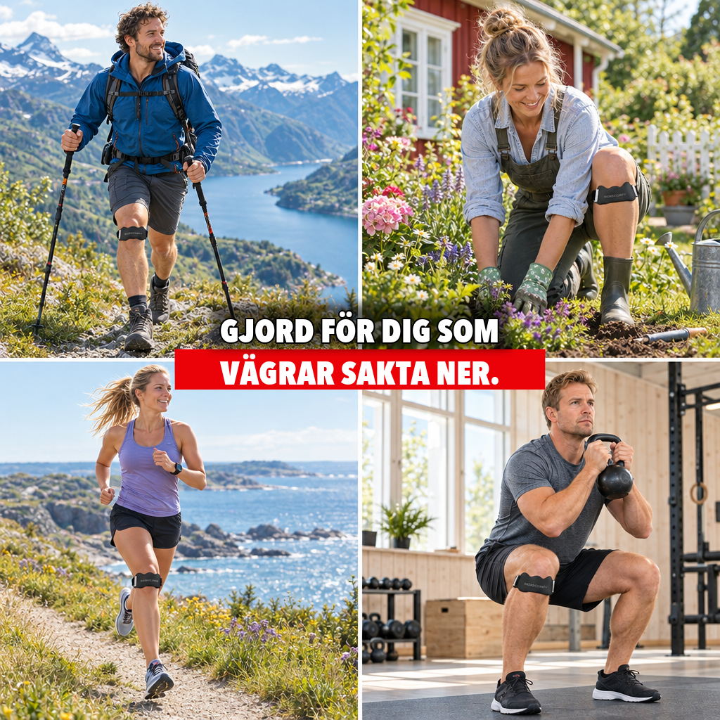 NordComfy Knebeskytter – laget for deg som nekter å sette ned tempoet: fotturer, hagearbeid, løping og trening
